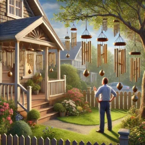 Rechtszaak over onrechtmatige hinder door windgongen in tuin